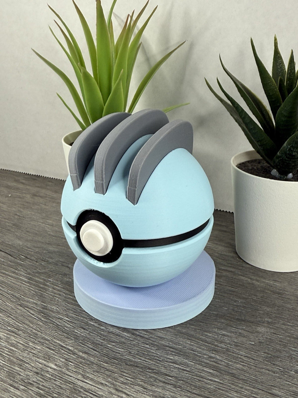 Pokemon TCG Machop Inspired 3D Printed Pokeball