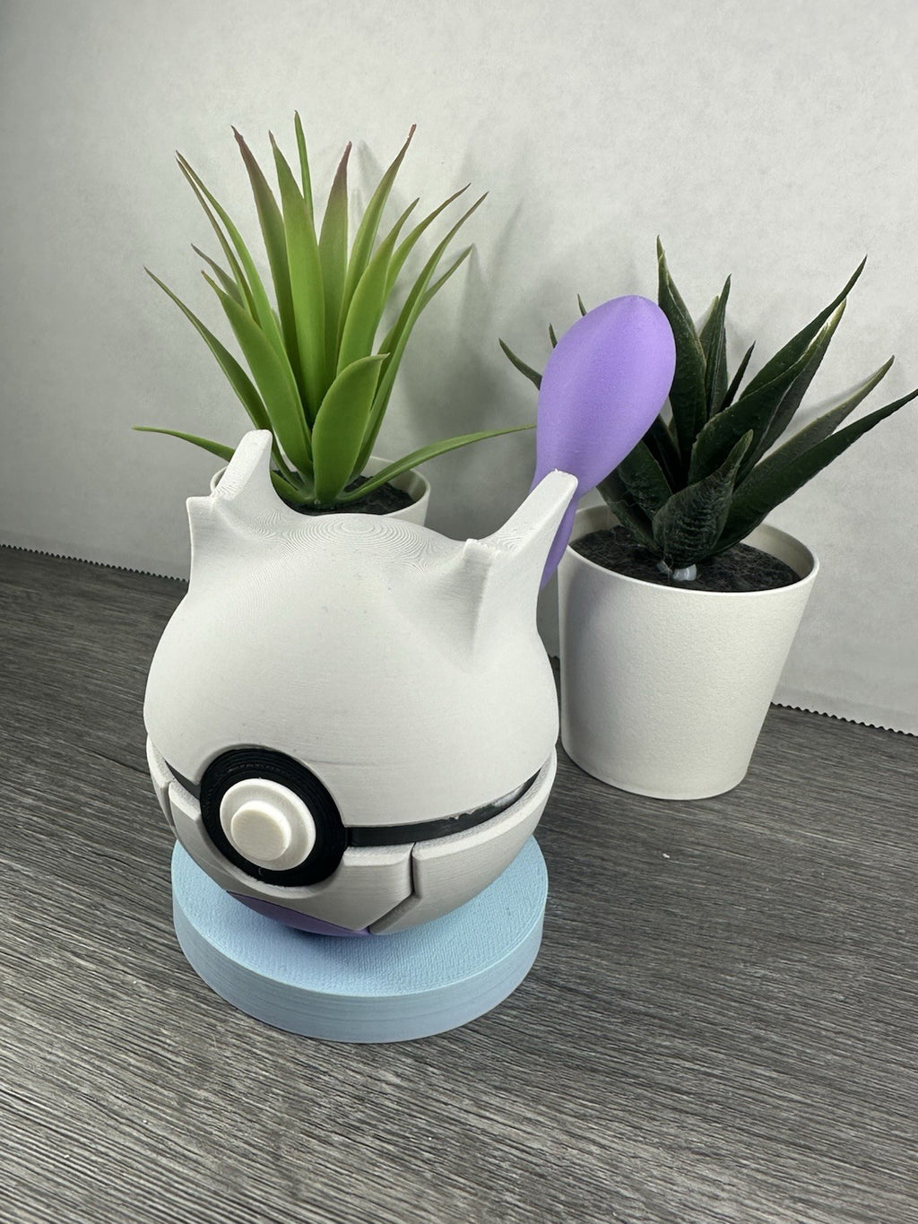 Pokemon TCG MewTwo Inspired 3D Printed Pokeball