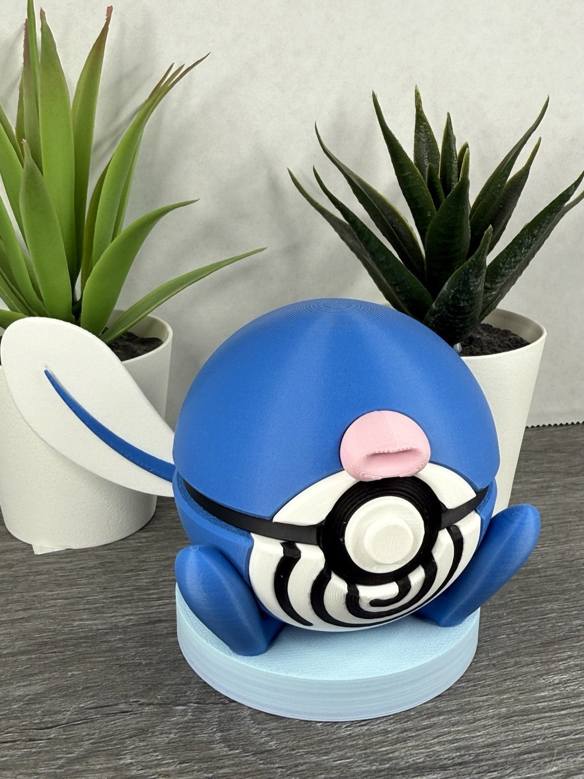 Pokemon TCG Poliwag Inspired 3D Printed Pokeball