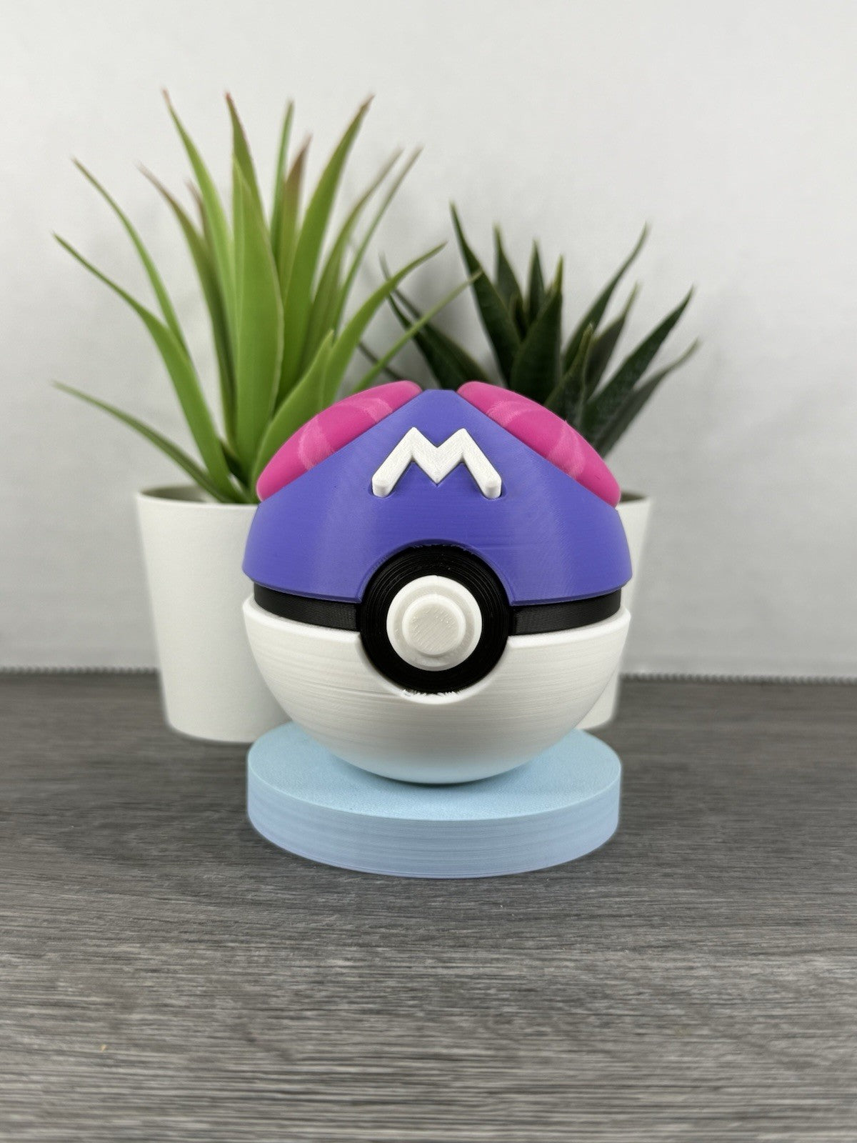 Pokemon TCG Master Ball Inspired 3D Printed Pokeball