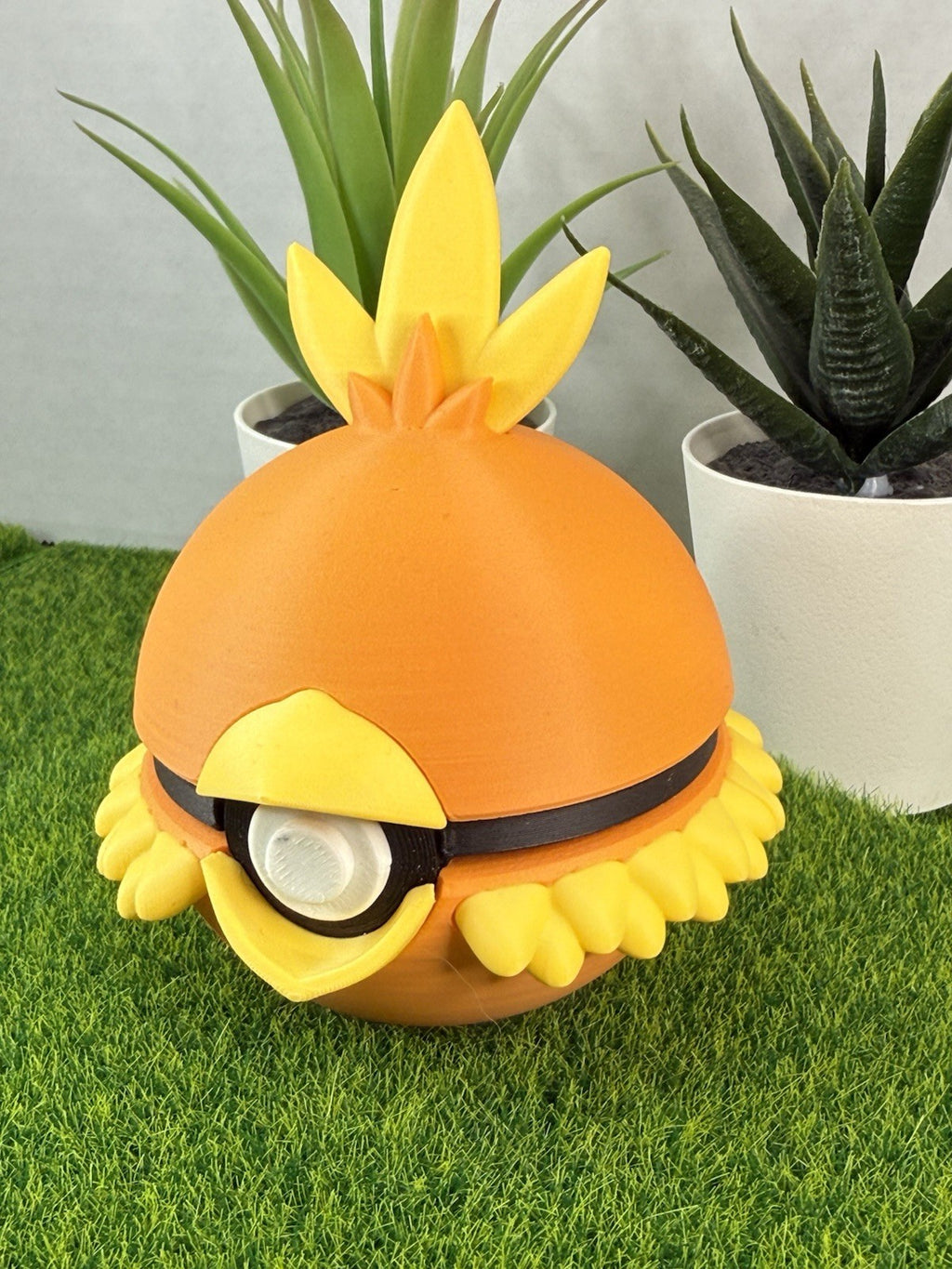 Pokemon TCG Chikorita Inspired 3D Printed Pokeball