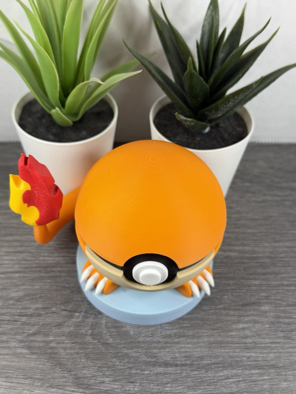 Pokemon TCG Charmander Inspired 3D Printed Pokeball