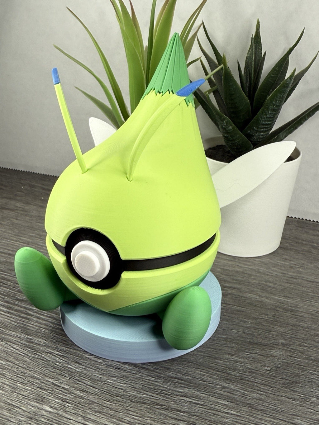 Pokemon TCG Celebi Inspired 3D Printed Pokeball