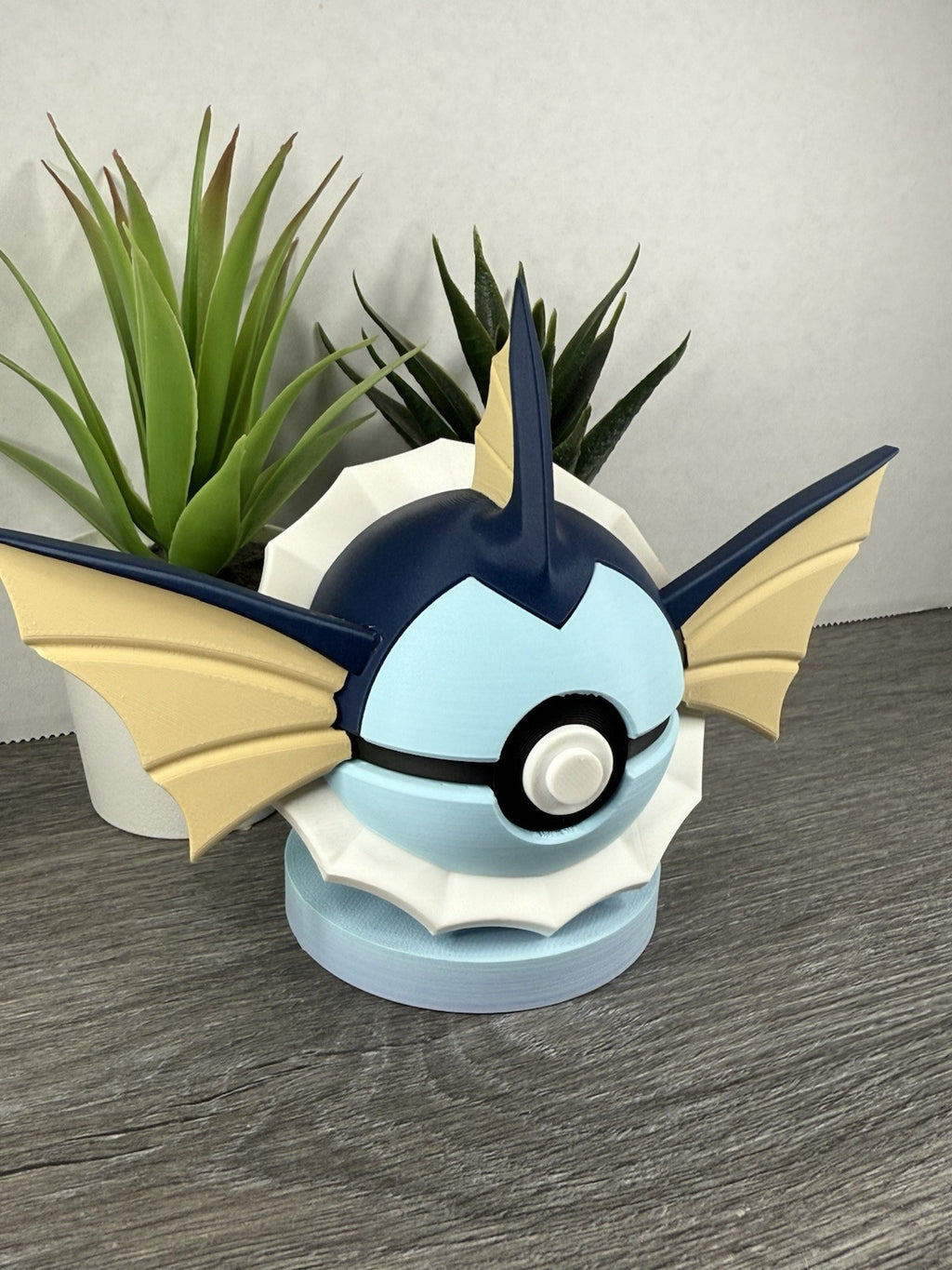 Pokemon TCG Vaporeon Inspired 3D Printed Pokeball