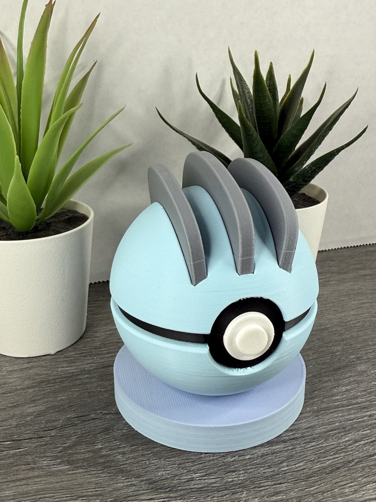 Pokemon TCG Machop Inspired 3D Printed Pokeball