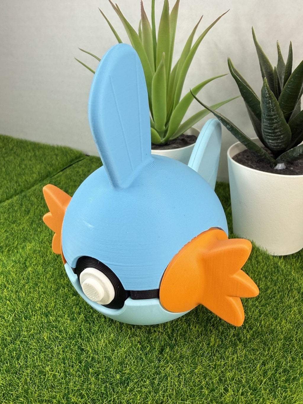 Pokemon TCG Mudkip Inspired 3D Printed Pokeball