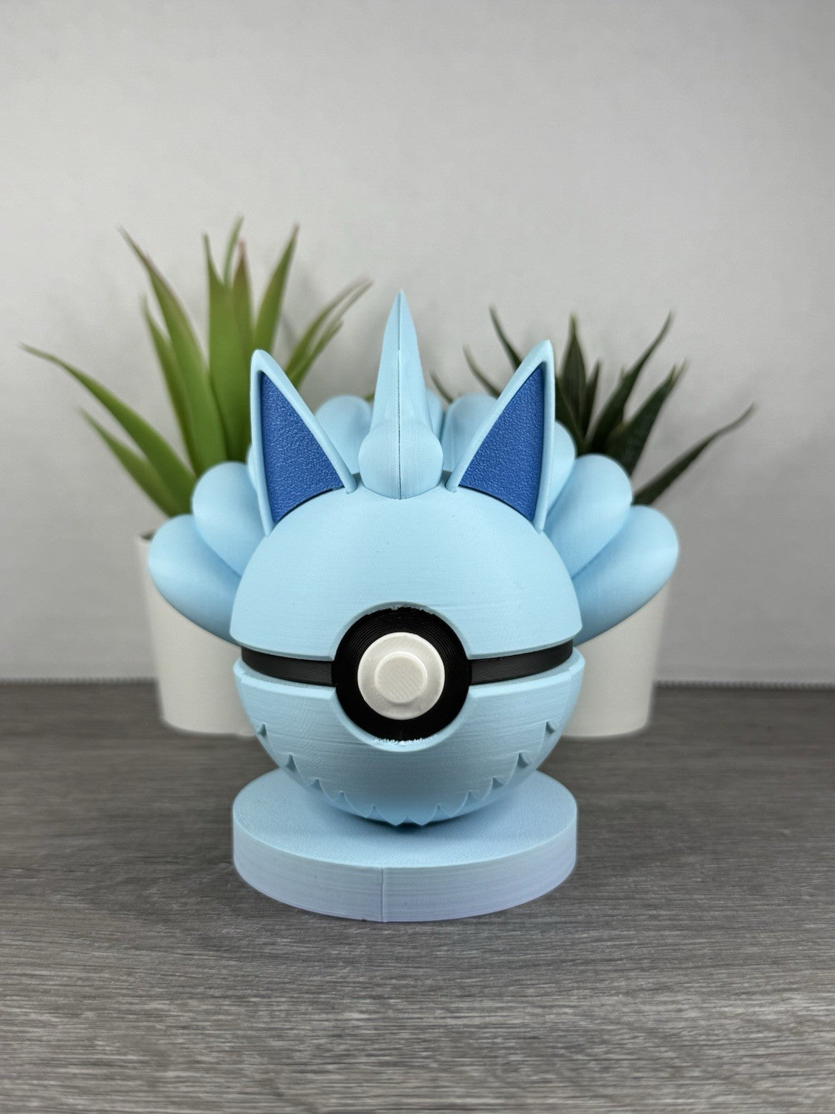 Pokemon TCG Alolan Ninetales Inspired 3D Printed Pokeball
