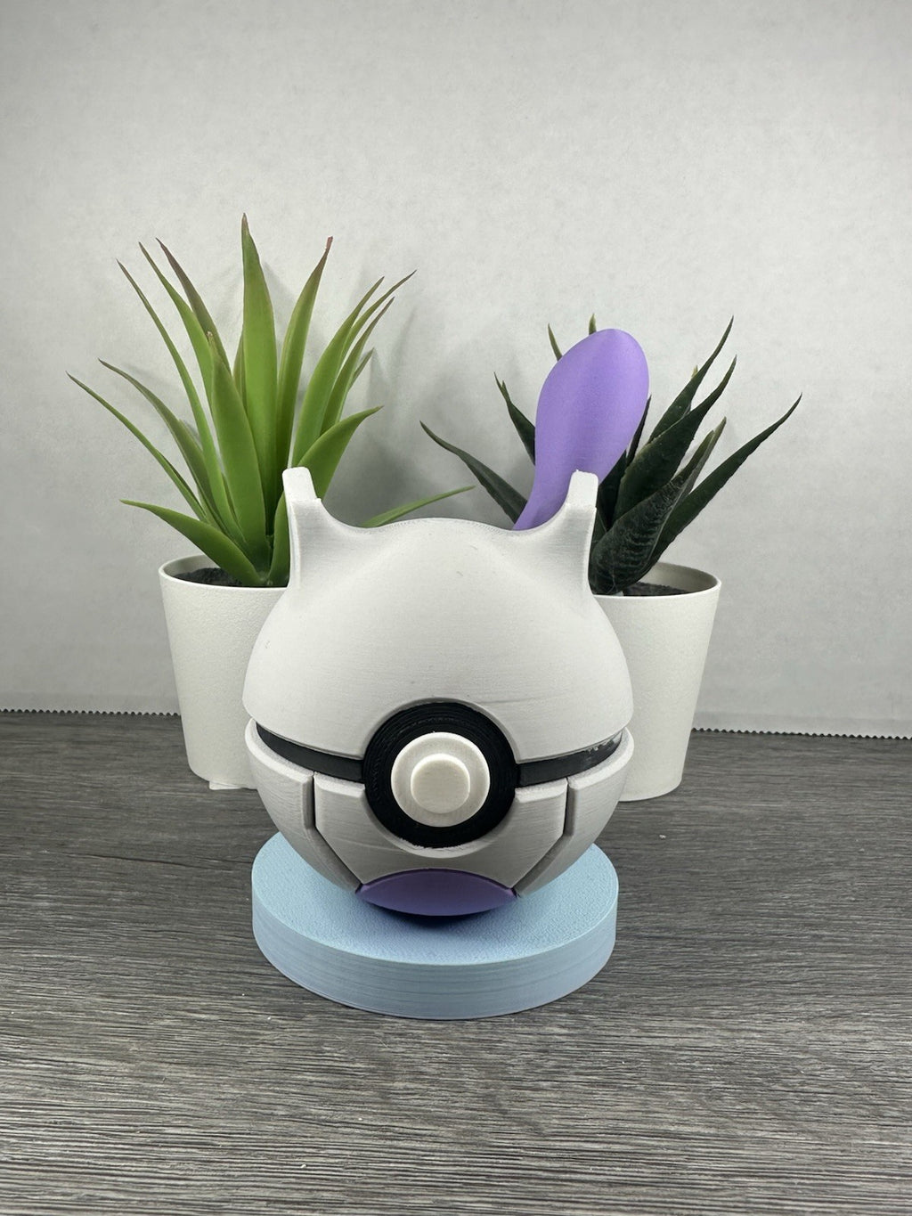 Pokemon TCG MewTwo Inspired 3D Printed Pokeball