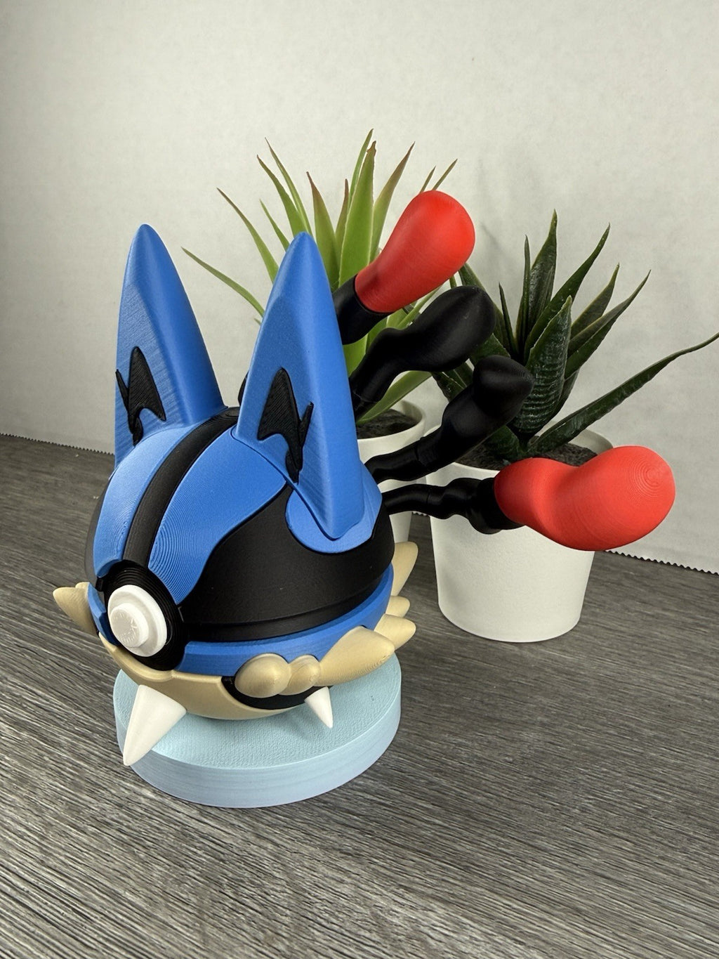 Pokemon TCG Mega Lucario Inspired 3D Printed Pokeball