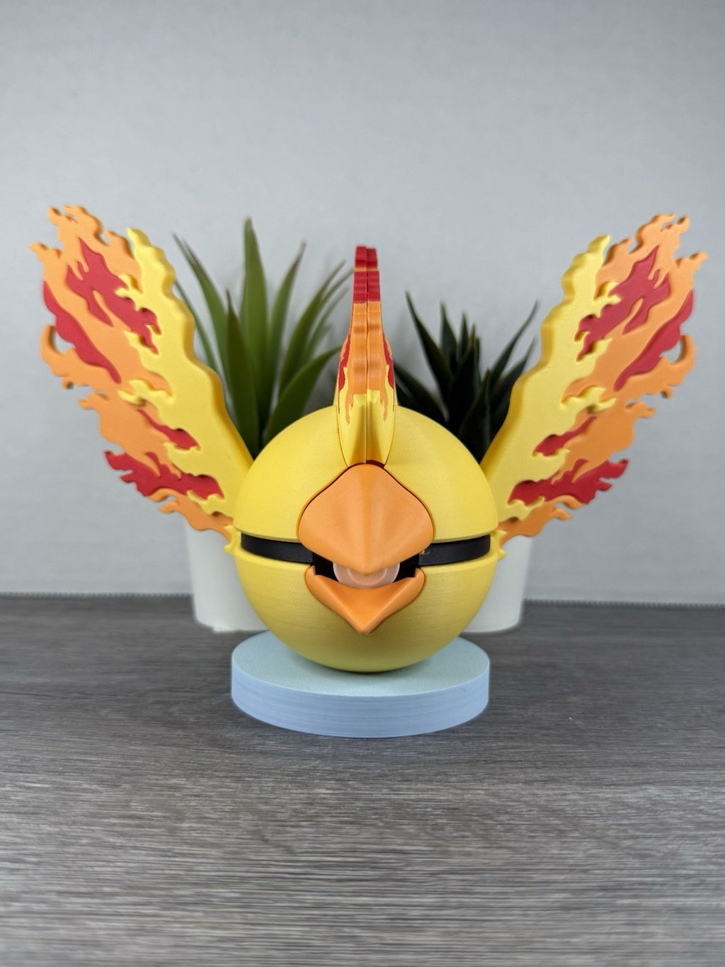 Pokemon TCG Moltres Inspired 3D Printed Pokeball