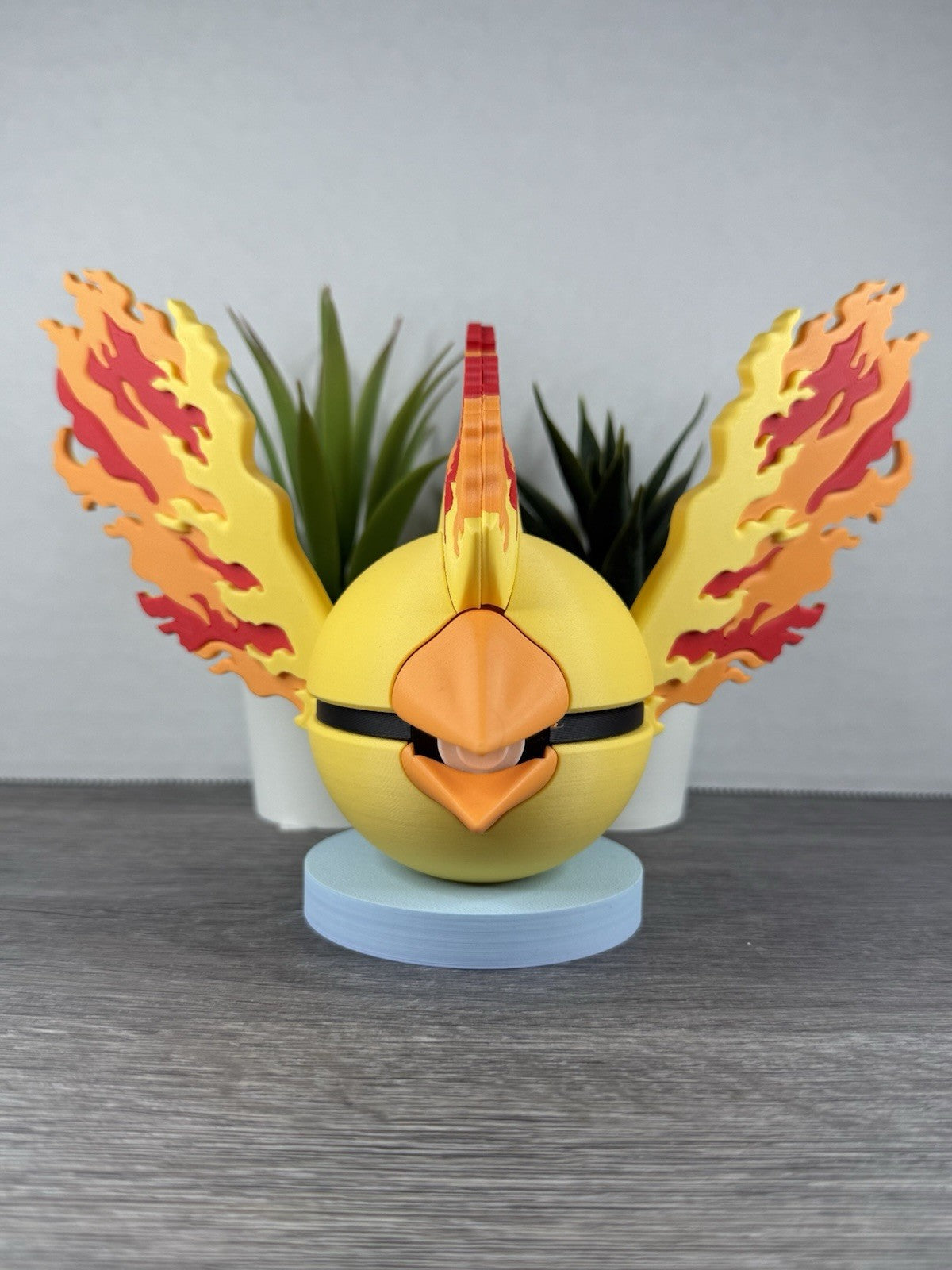 Pokemon TCG Moltres Inspired 3D Printed Pokeball