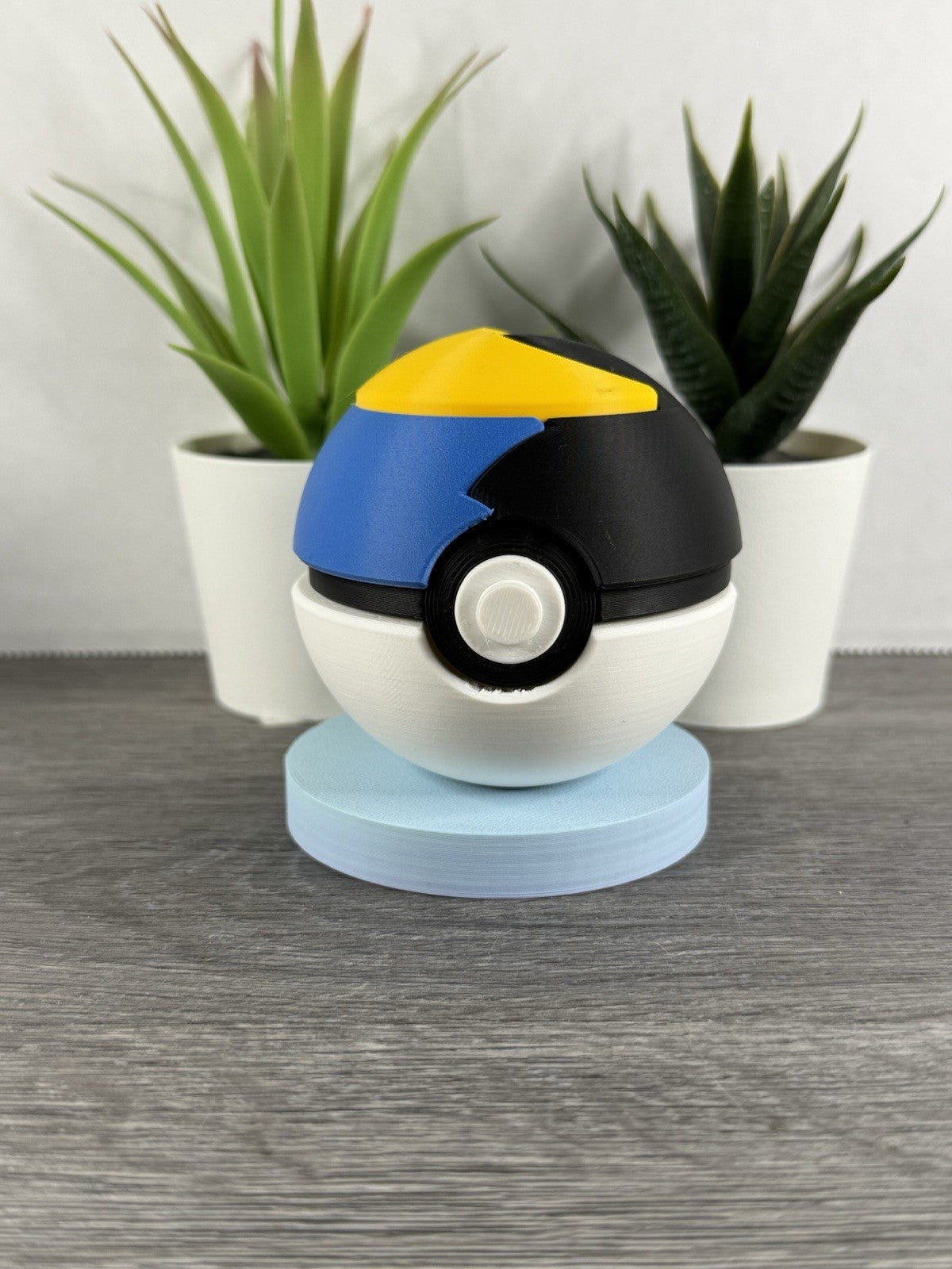 Pokemon TCG Moon Ball Inspired 3D Printed Pokeball