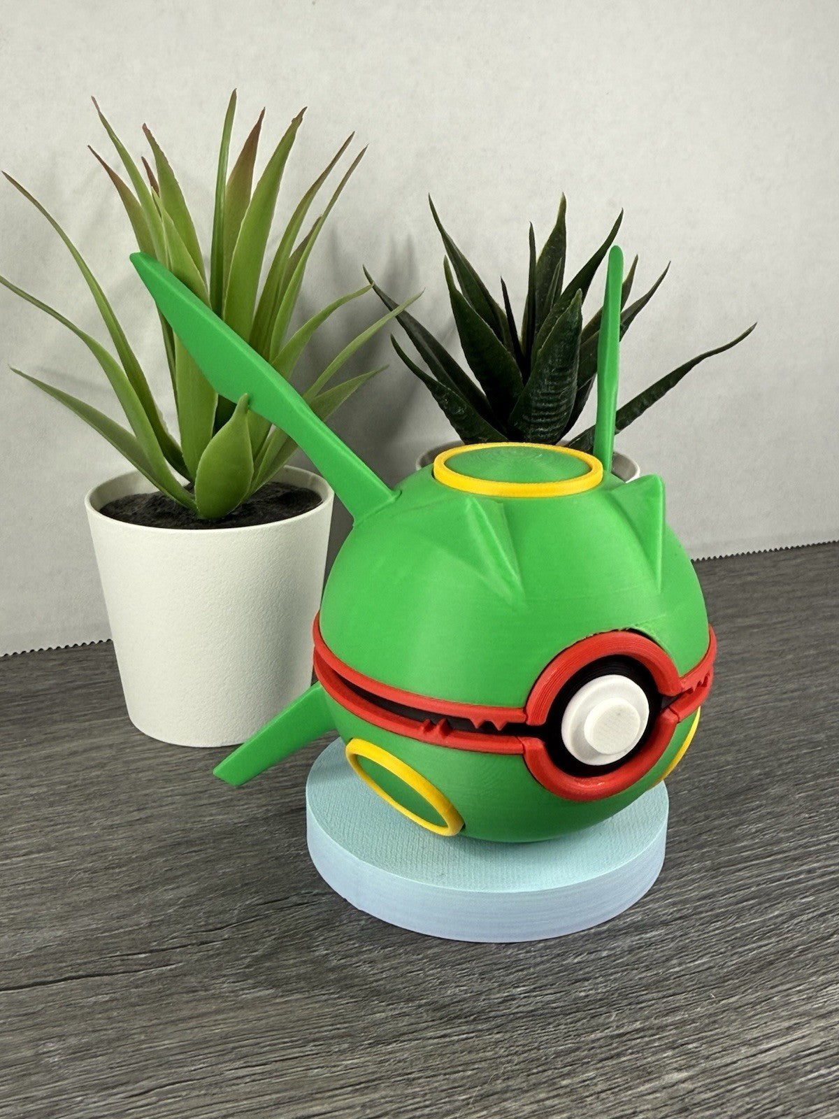 Pokemon TCG Rayquaza Inspired 3D Printed Pokeball
