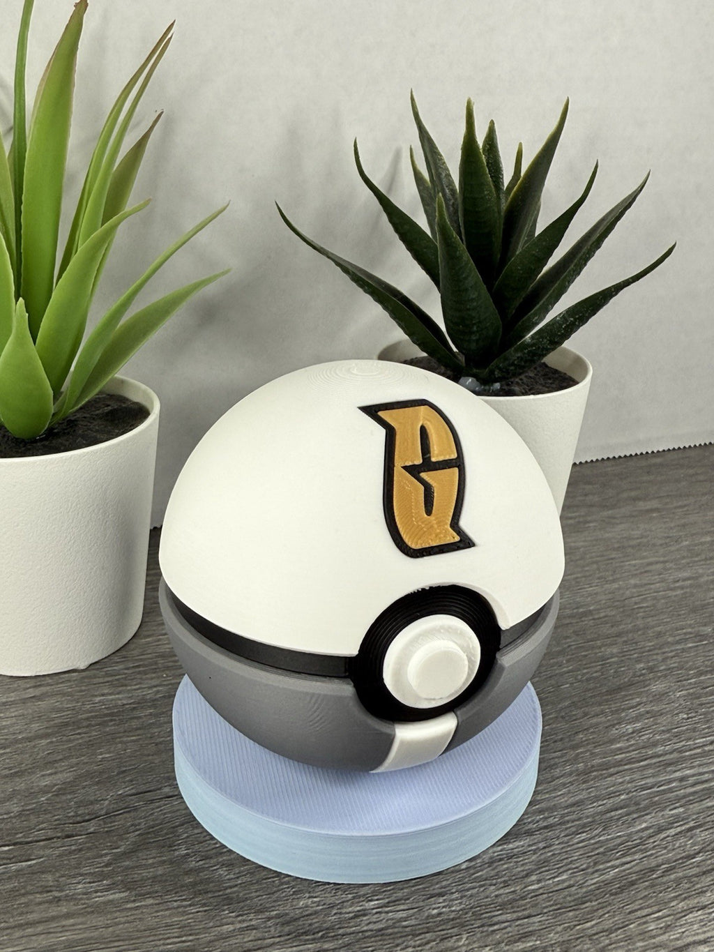 Pokemon TCG Team Galactic Ball Inspired 3D Printed Pokeball