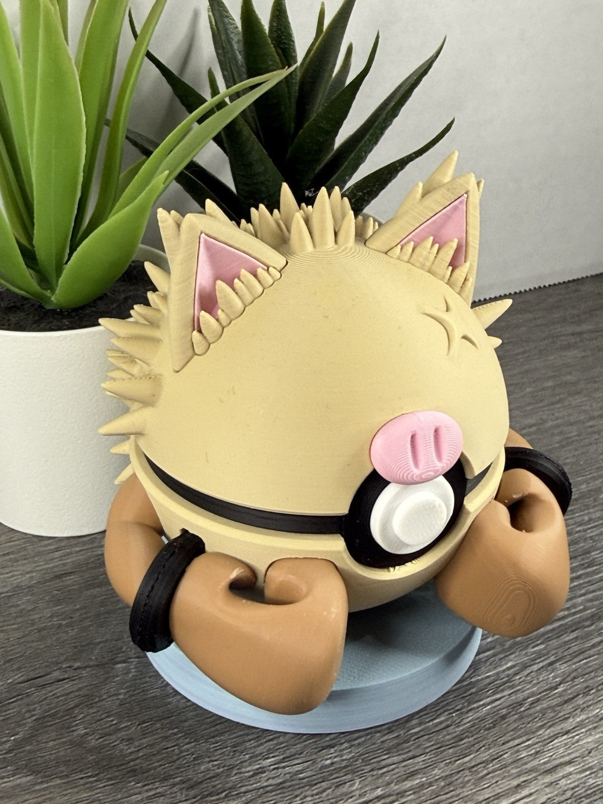 Pokemon TCG Primeape Inspired 3D Printed Pokeball