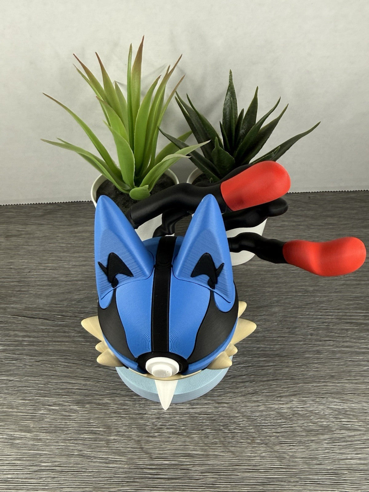 Pokemon TCG Mega Lucario Inspired 3D Printed Pokeball
