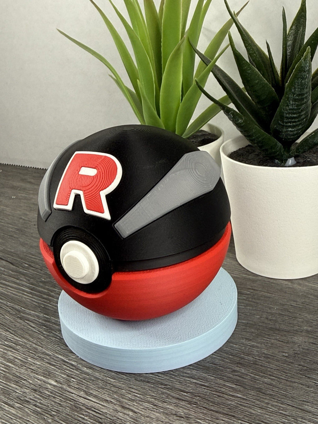 Pokemon TCG Team Rocket Great Ball Inspired 3D Printed Pokeball
