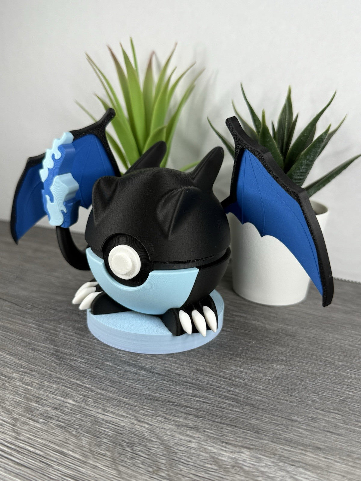 Pokemon TCG Mega Charizard X Inspired 3D Printed Pokeball