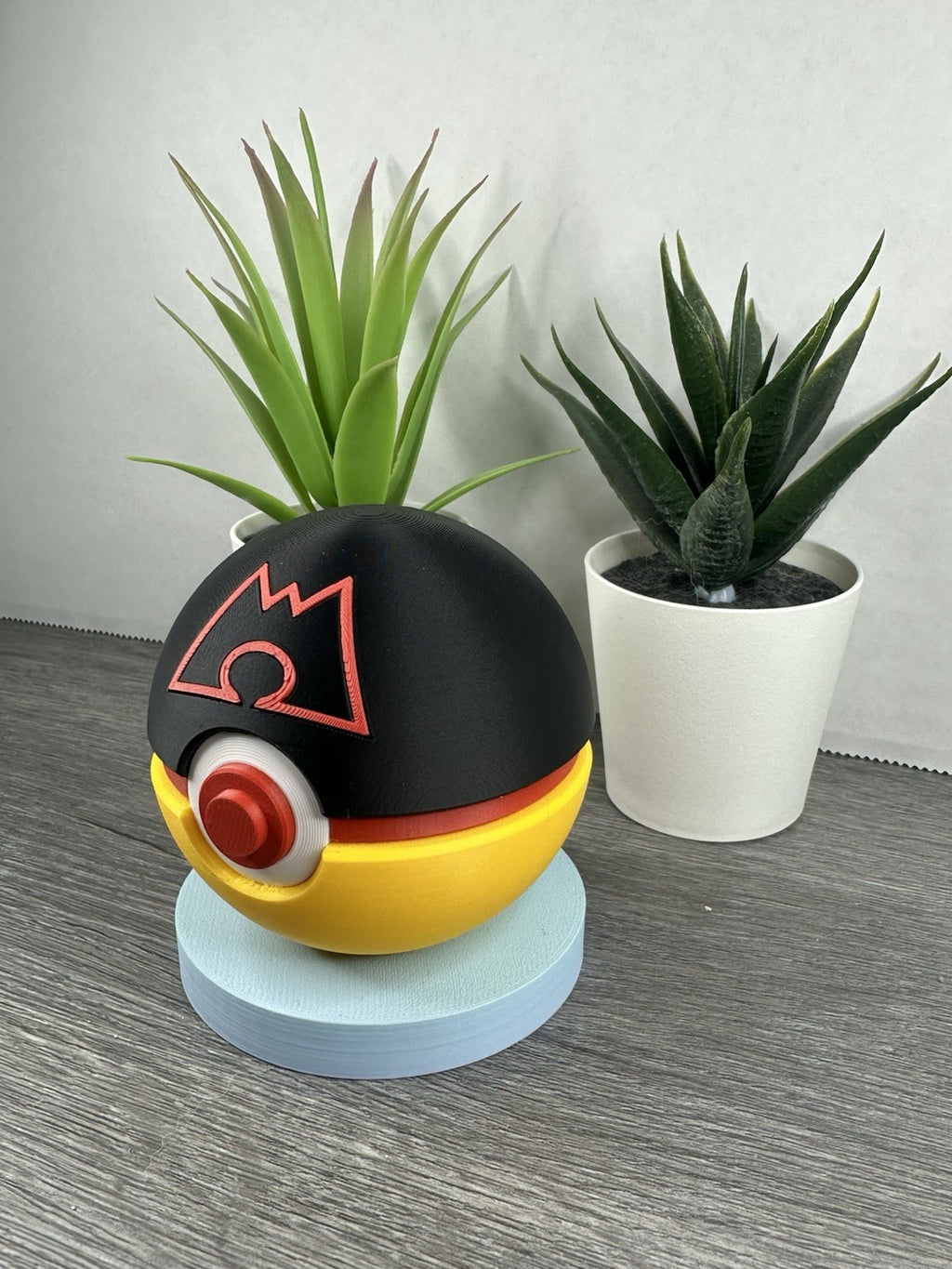 Pokemon TCG Team Magma Ball Inspired 3D Printed Pokeball