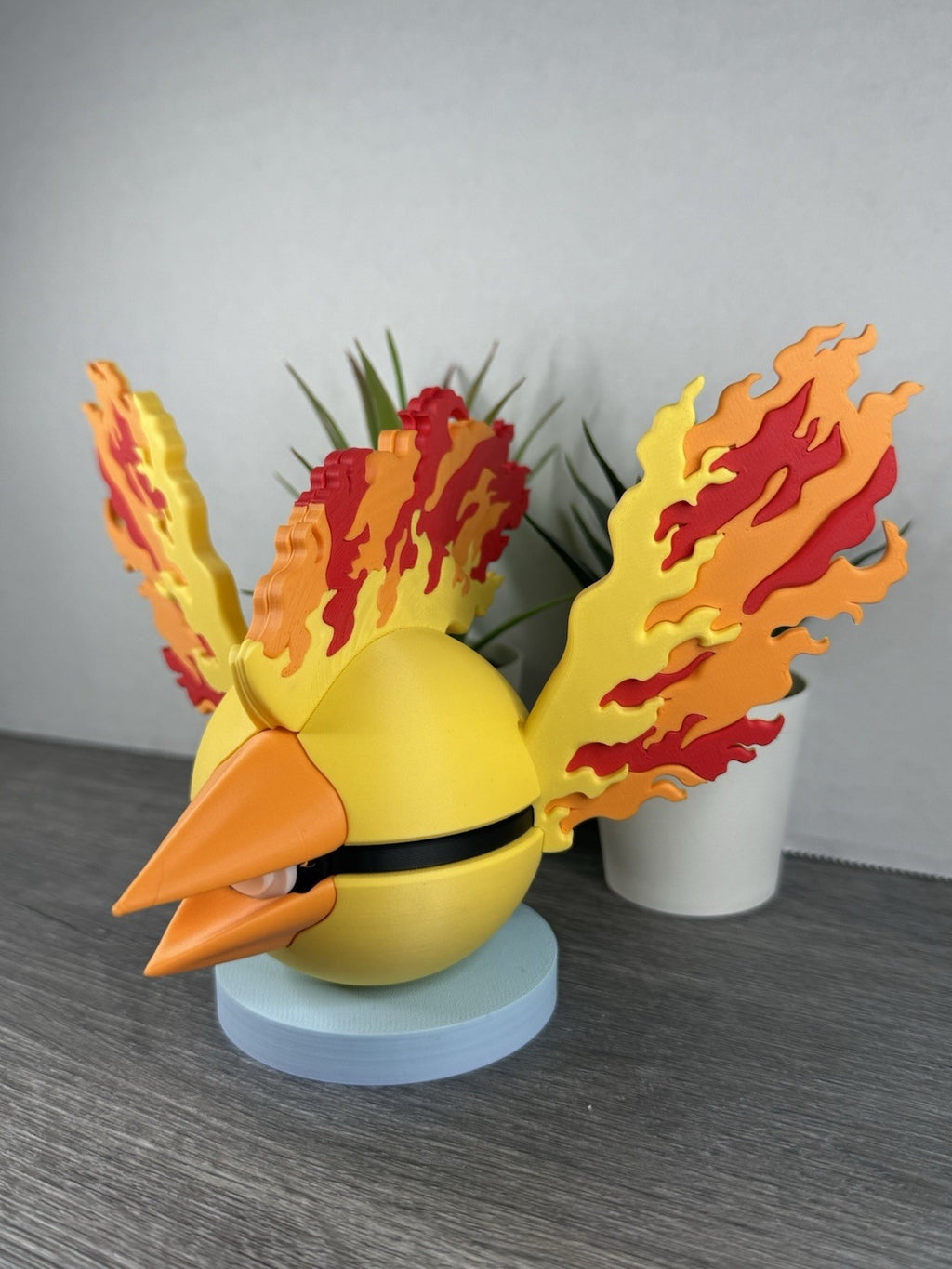 Pokemon TCG Moltres Inspired 3D Printed Pokeball