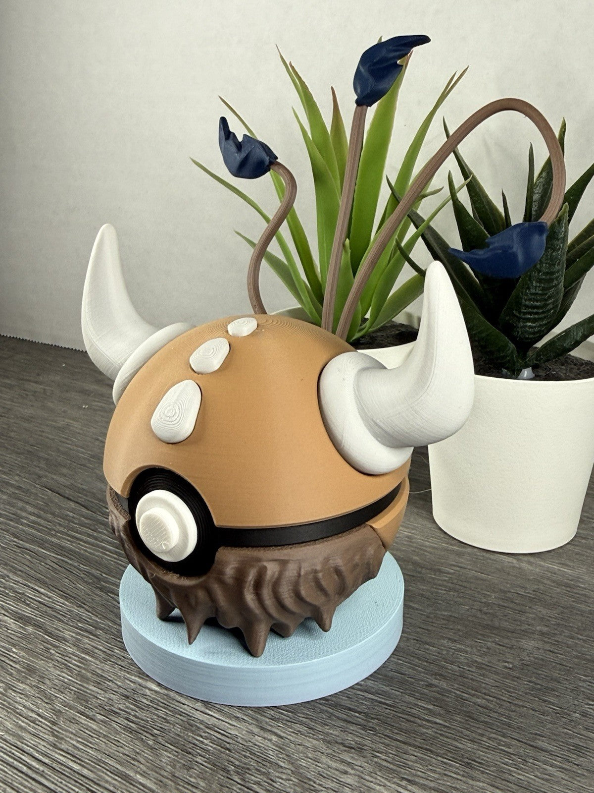 Pokemon TCG Tauros Inspired 3D Printed Pokeball