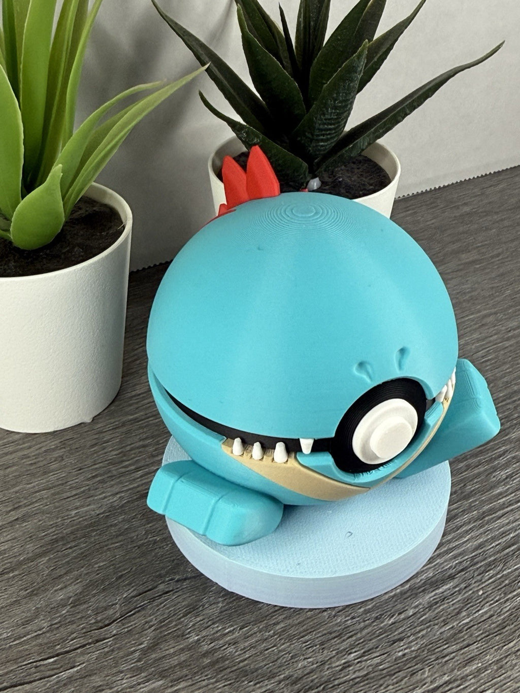 Pokemon TCG Totodile Inspired 3D Printed Pokeball