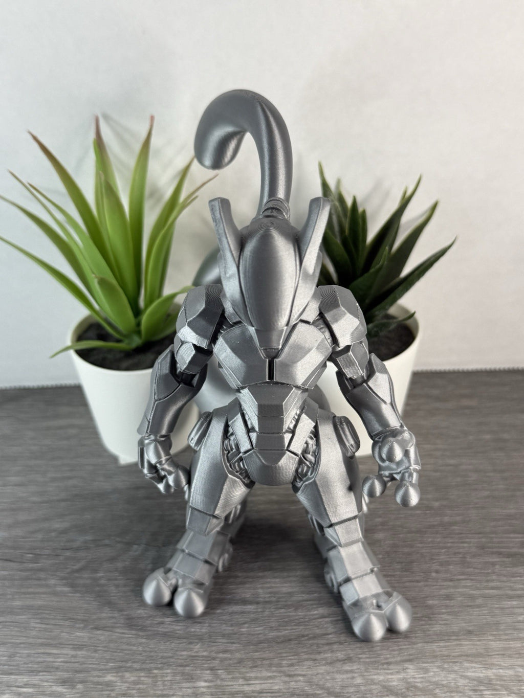 3D Printed Mecha Mewtwo - Pokemon Inspired Statue
