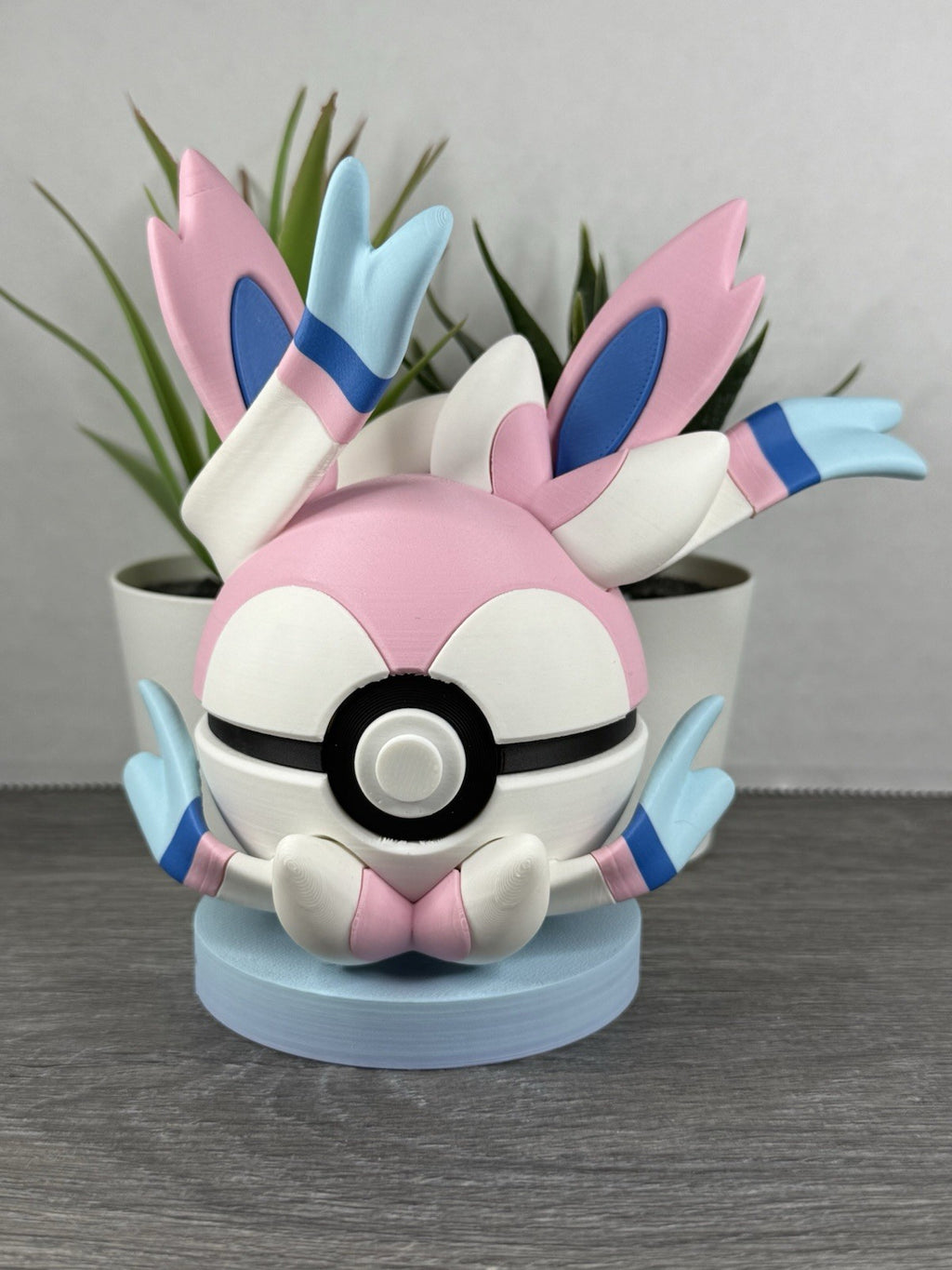 Pokemon TCG Sylveon Inspired 3D Printed Pokeball