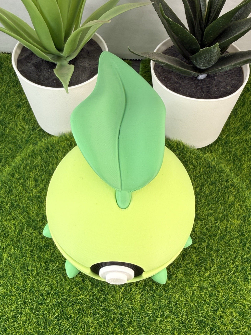 Pokemon TCG Chikorita Inspired 3D Printed Pokeball