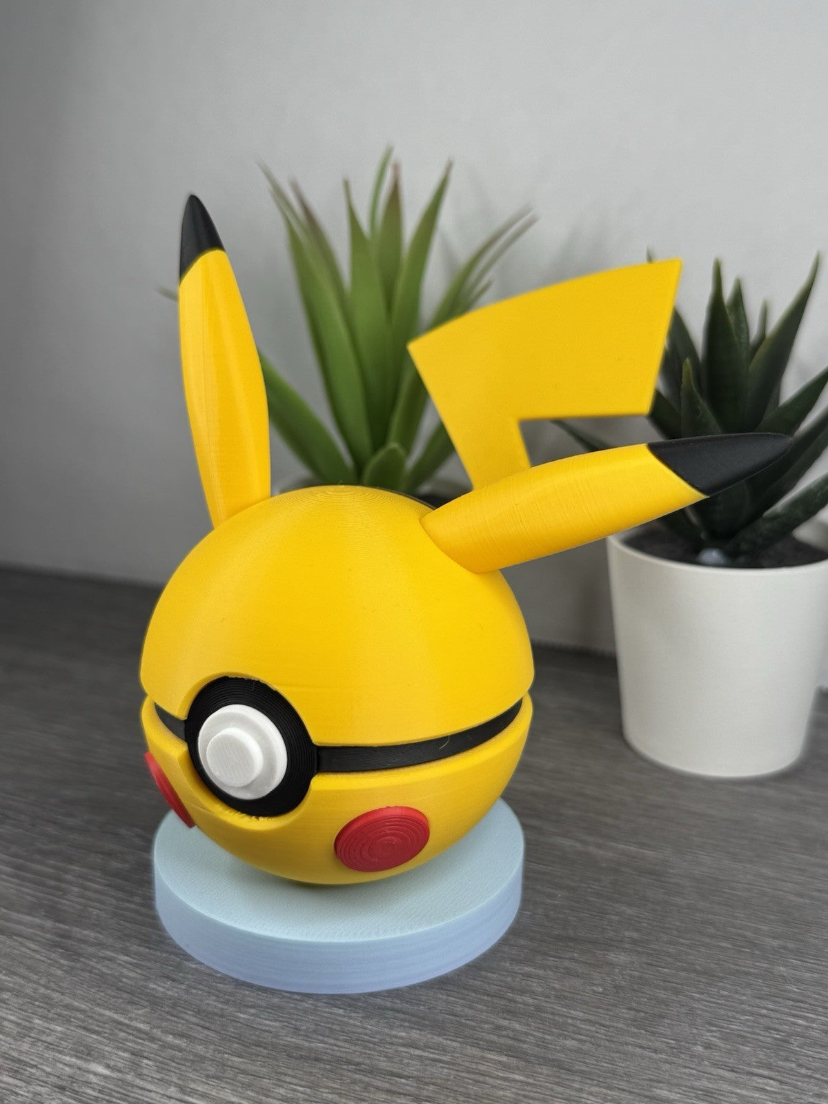Pokemon TCG Pikachu Inspired 3D Printed Pokeball