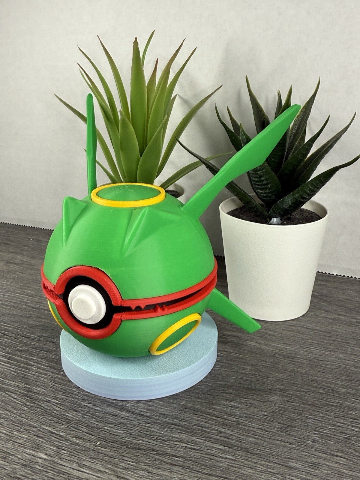Pokemon TCG Rayquaza Inspired 3D Printed Pokeball