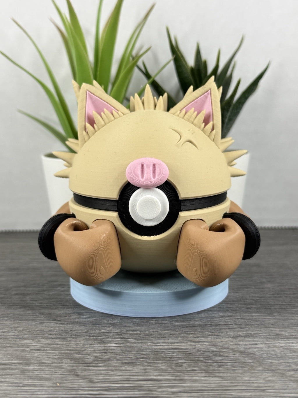Pokemon TCG Primeape Inspired 3D Printed Pokeball