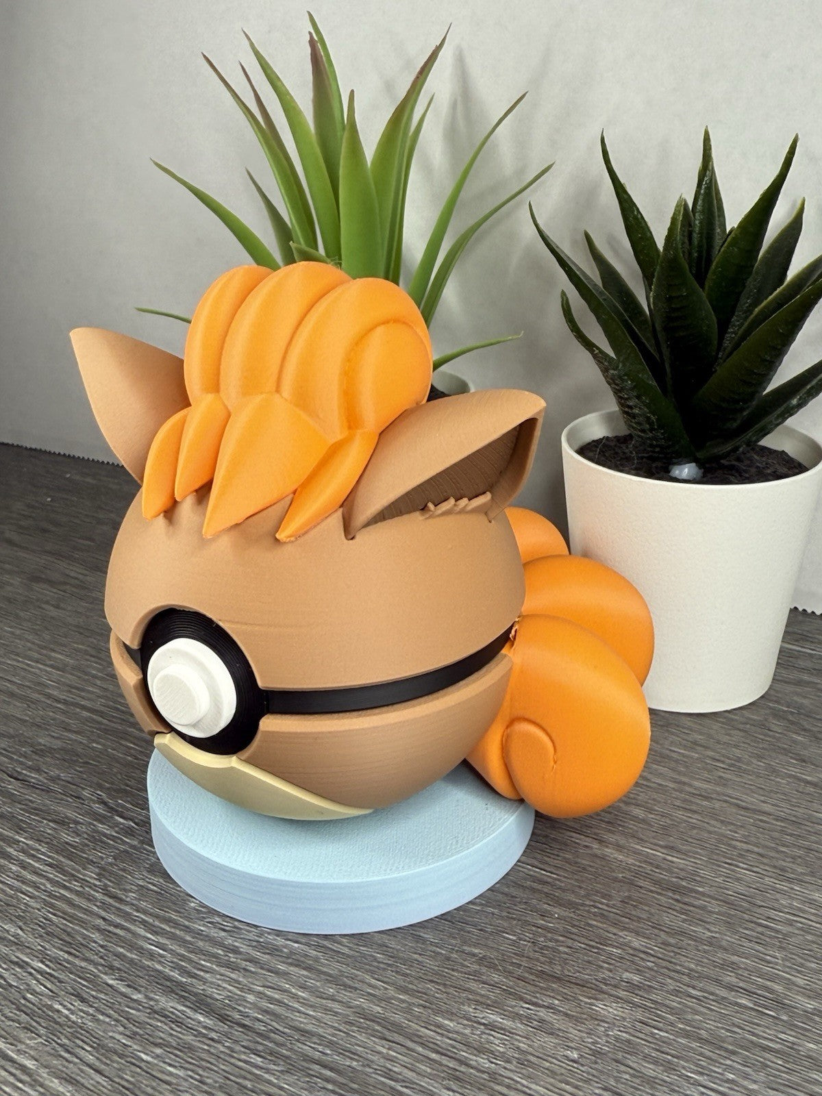 Pokemon TCG Vulpix Inspired 3D Printed Pokeball