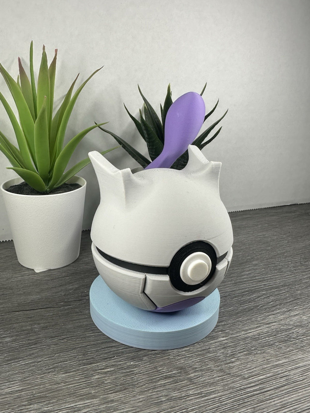 Pokemon TCG MewTwo Inspired 3D Printed Pokeball
