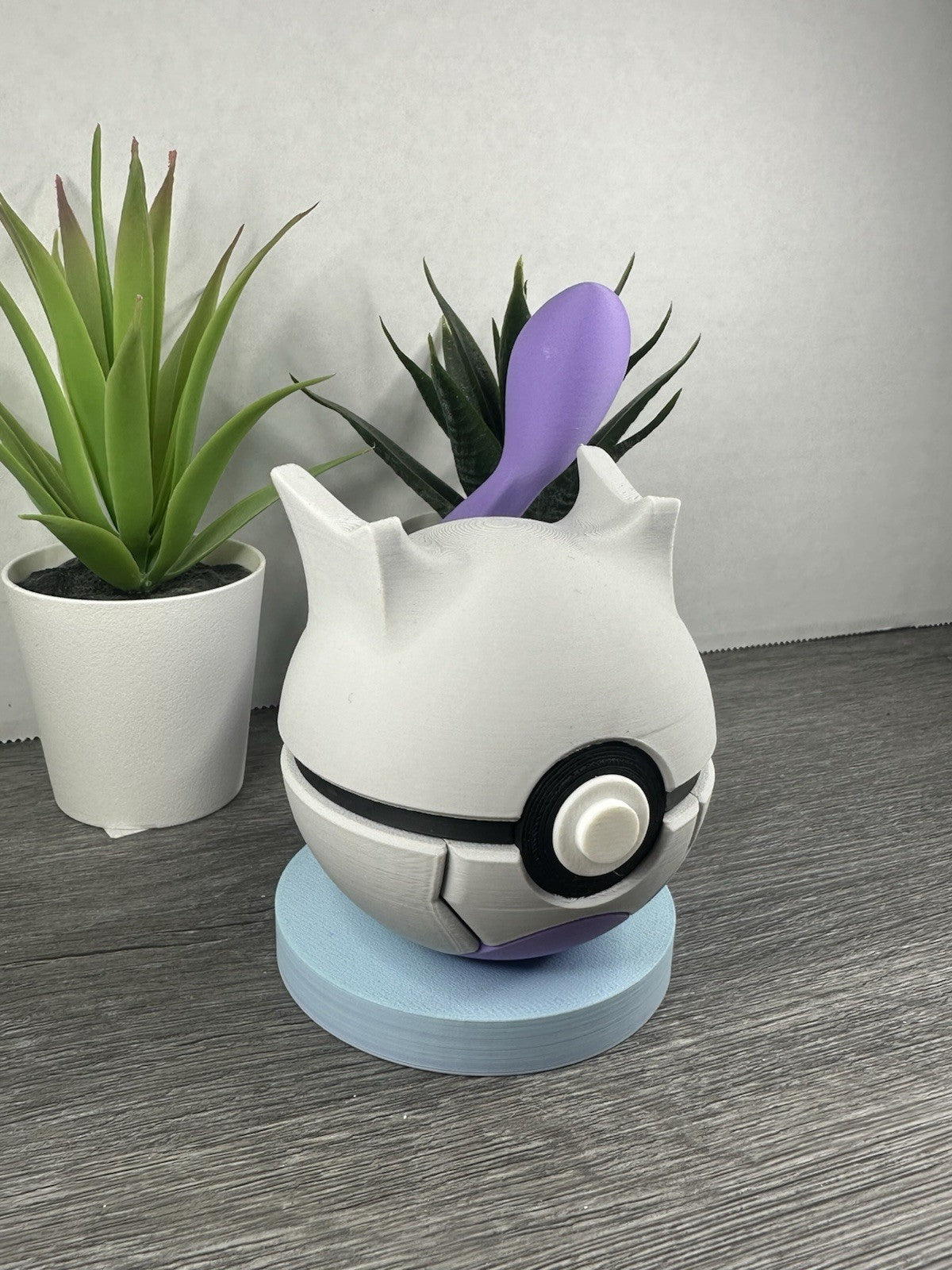 Pokemon TCG MewTwo Inspired 3D Printed Pokeball