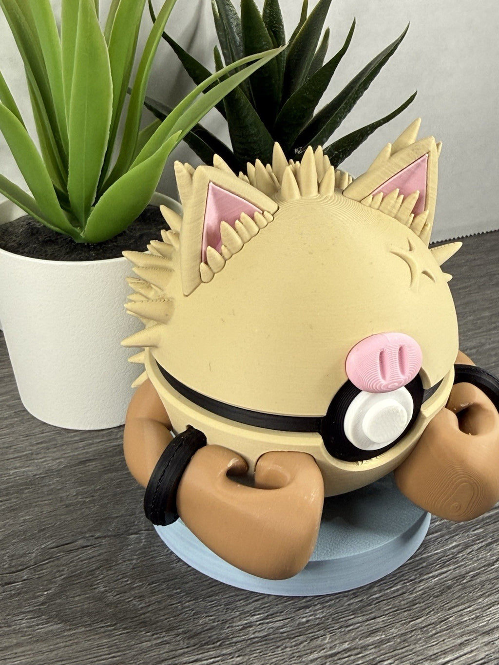 Pokemon TCG Primeape Inspired 3D Printed Pokeball