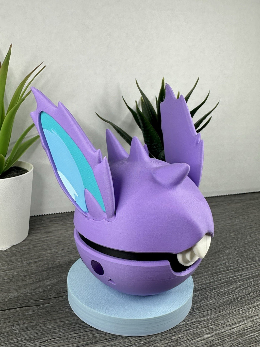 Pokemon TCG Male Nidoran Inspired 3D Printed Pokeball