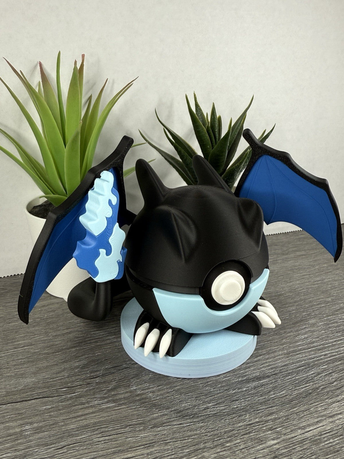 Pokemon TCG Mega Charizard X Inspired 3D Printed Pokeball