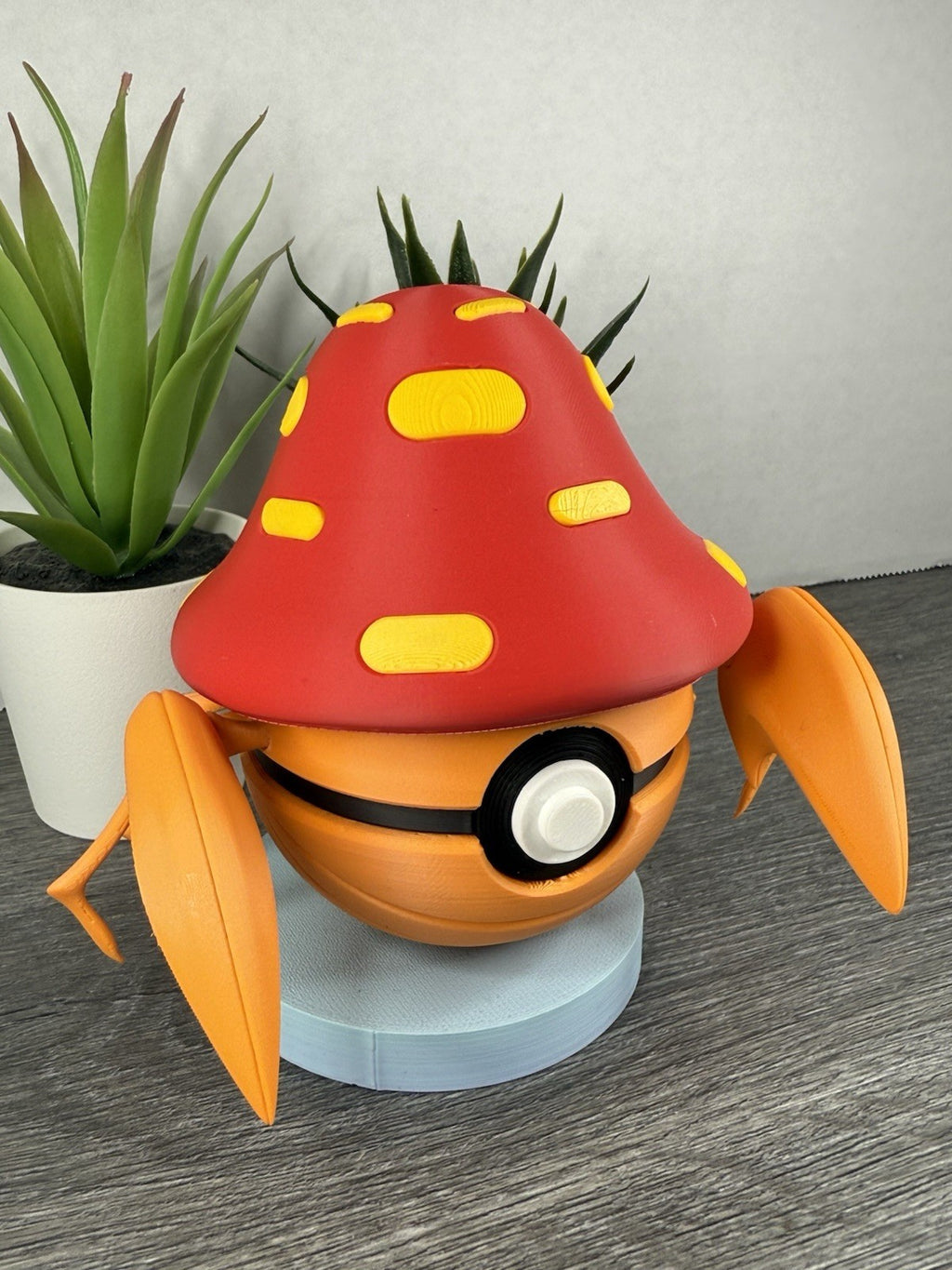 Pokemon TCG Parasect Inspired 3D Printed Pokeball