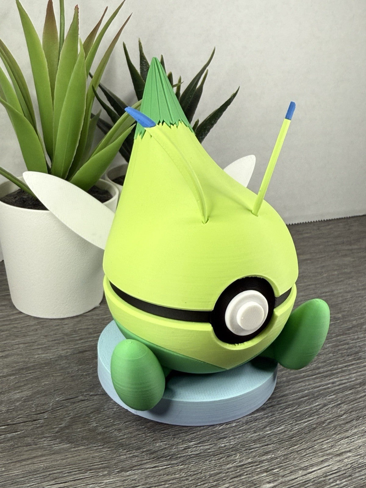 Pokemon TCG Celebi Inspired 3D Printed Pokeball