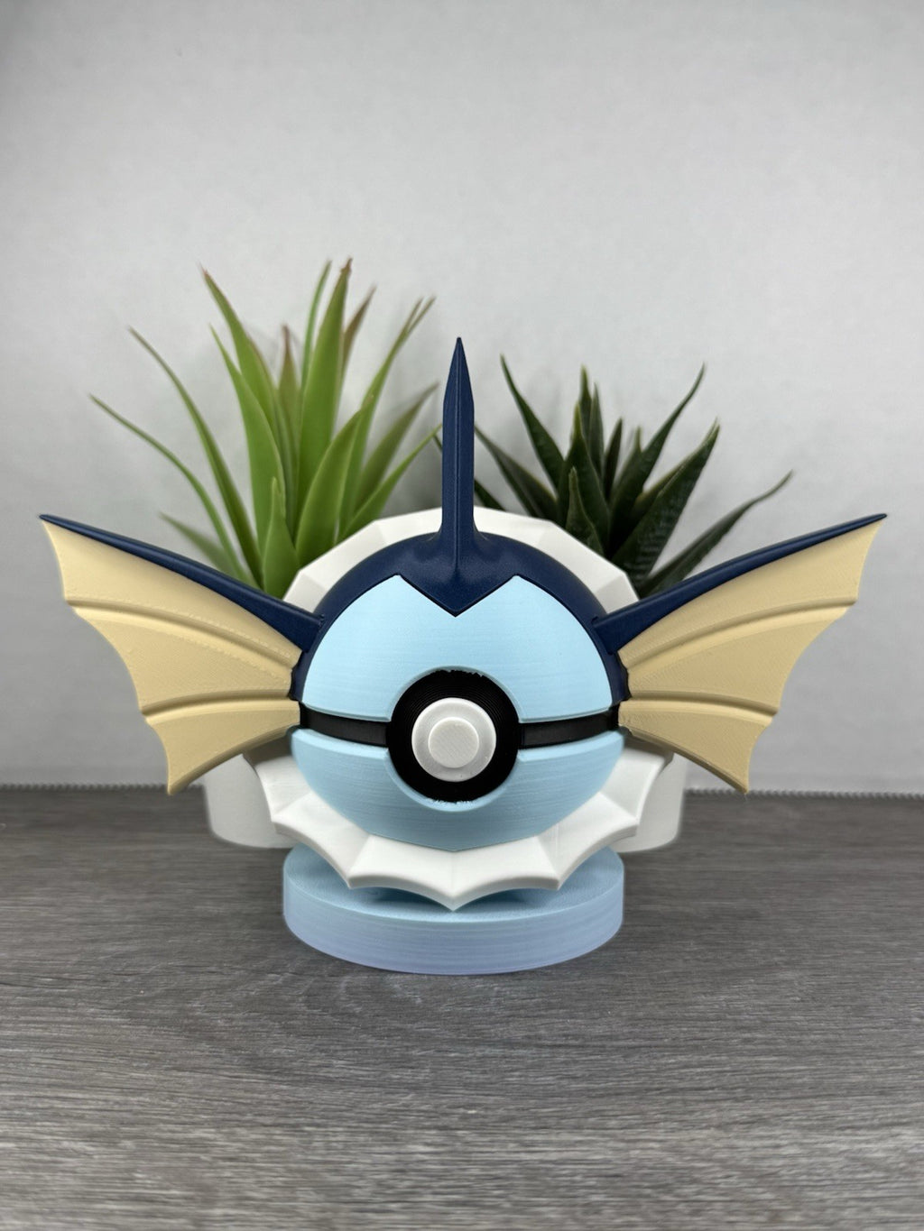 Pokemon TCG Vaporeon Inspired 3D Printed Pokeball