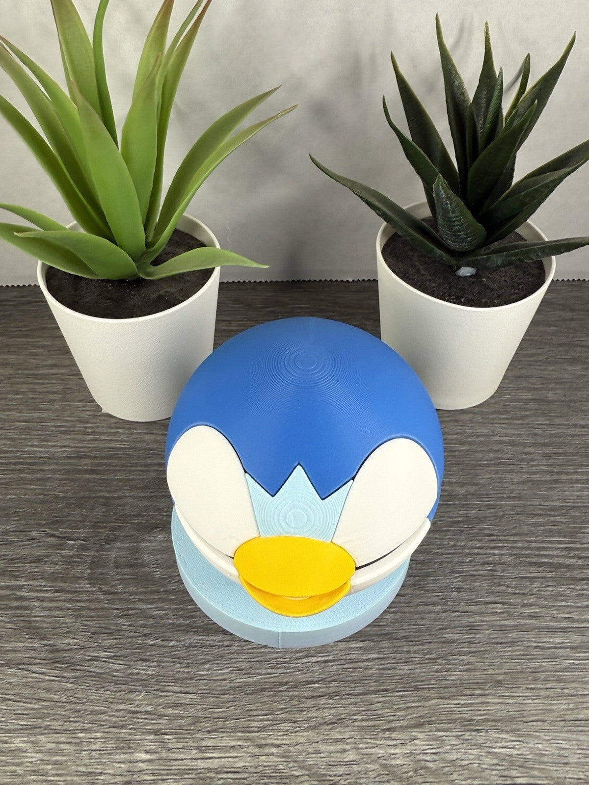 Pokemon TCG Piplup Inspired 3D Printed Pokeball