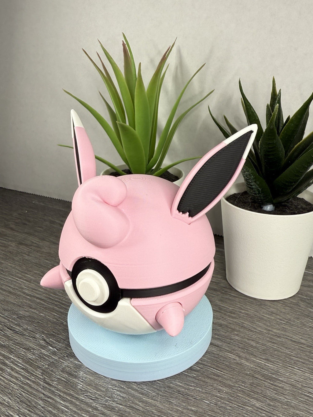 Pokemon TCG Wigglytuff Inspired 3D Printed Pokeball