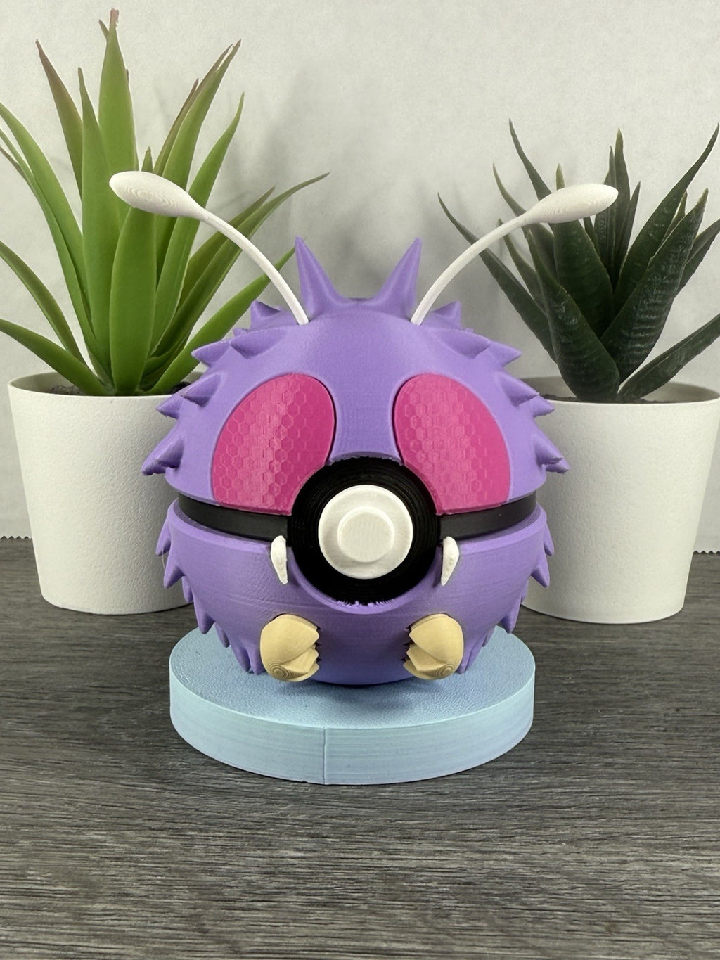 Pokemon TCG Venonat Inspired 3D Printed Pokeball