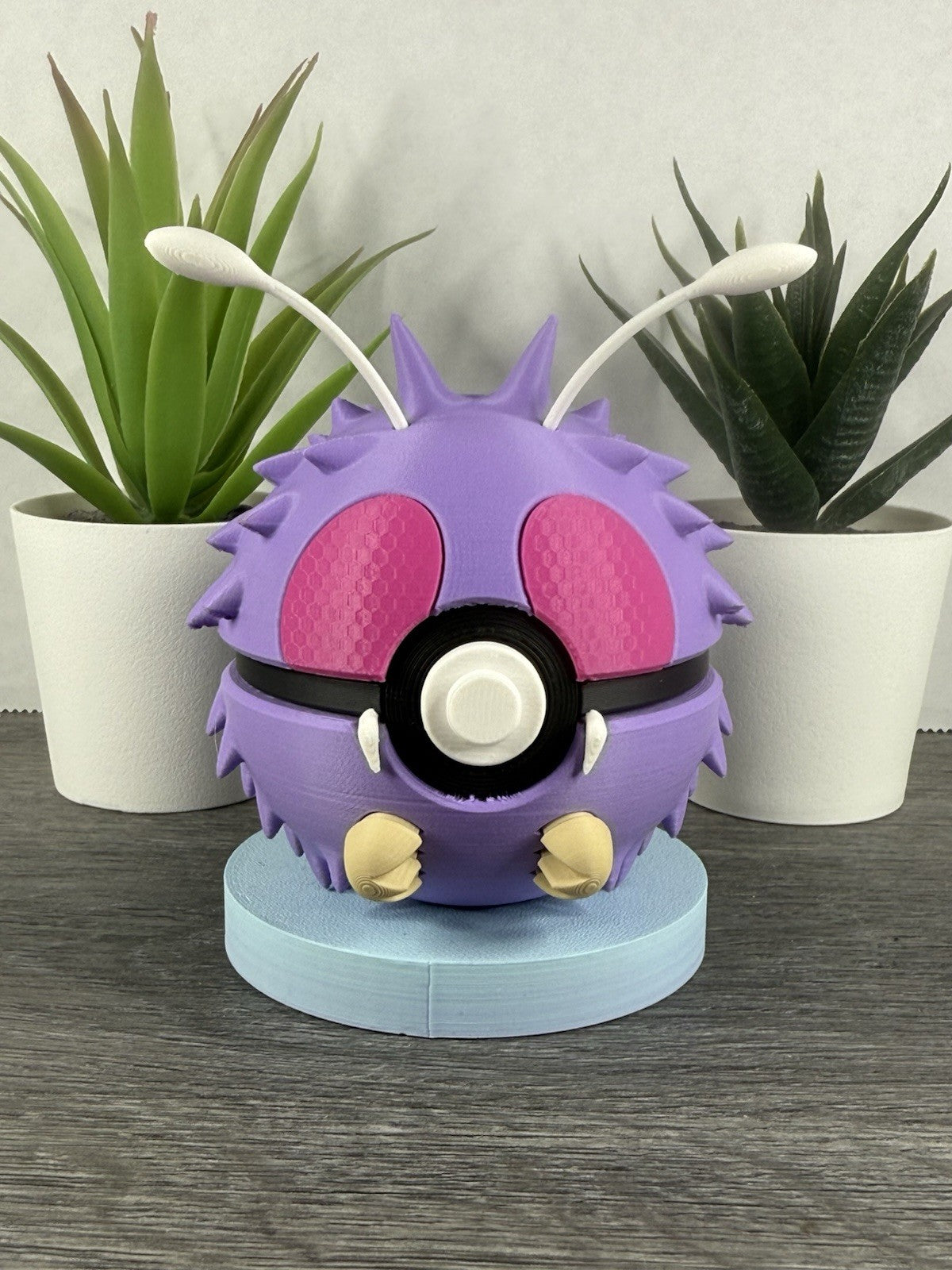 Pokemon TCG Venonat Inspired 3D Printed Pokeball