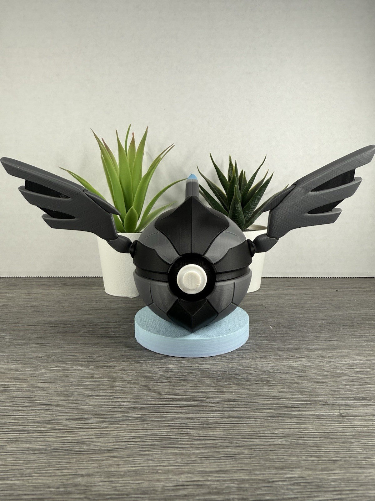 Pokemon TCG Zekrom Inspired 3D Printed Pokeball
