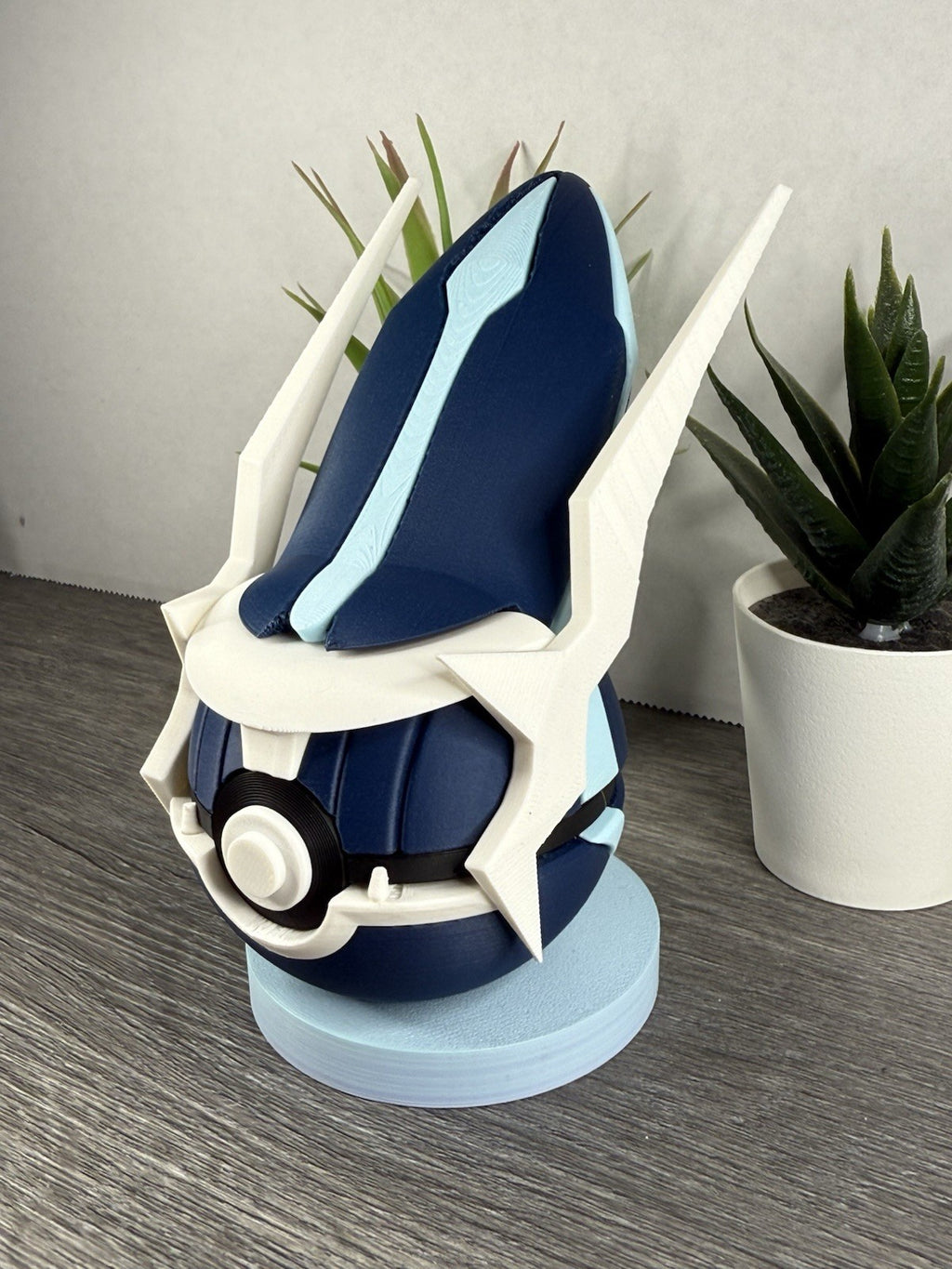 Pokemon TCG Dialga Inspired 3D Printed Pokeball