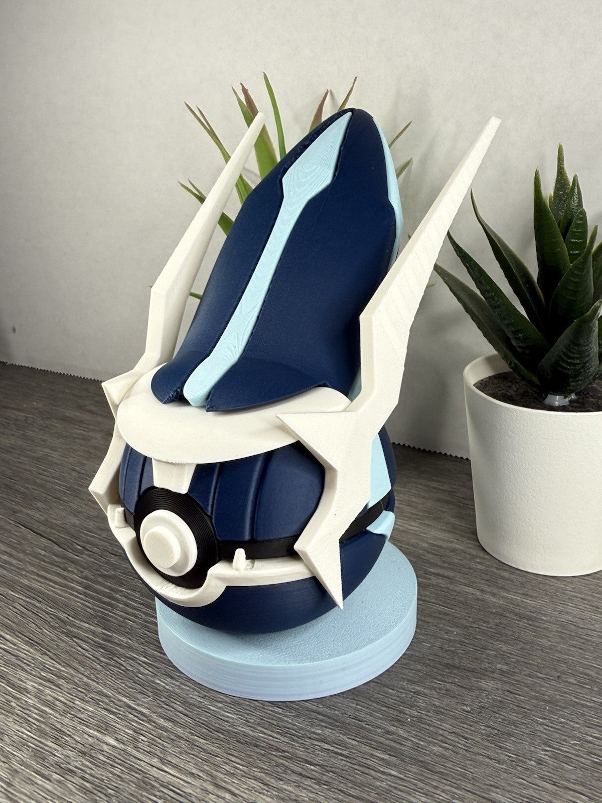 Pokemon TCG Dialga Inspired 3D Printed Pokeball