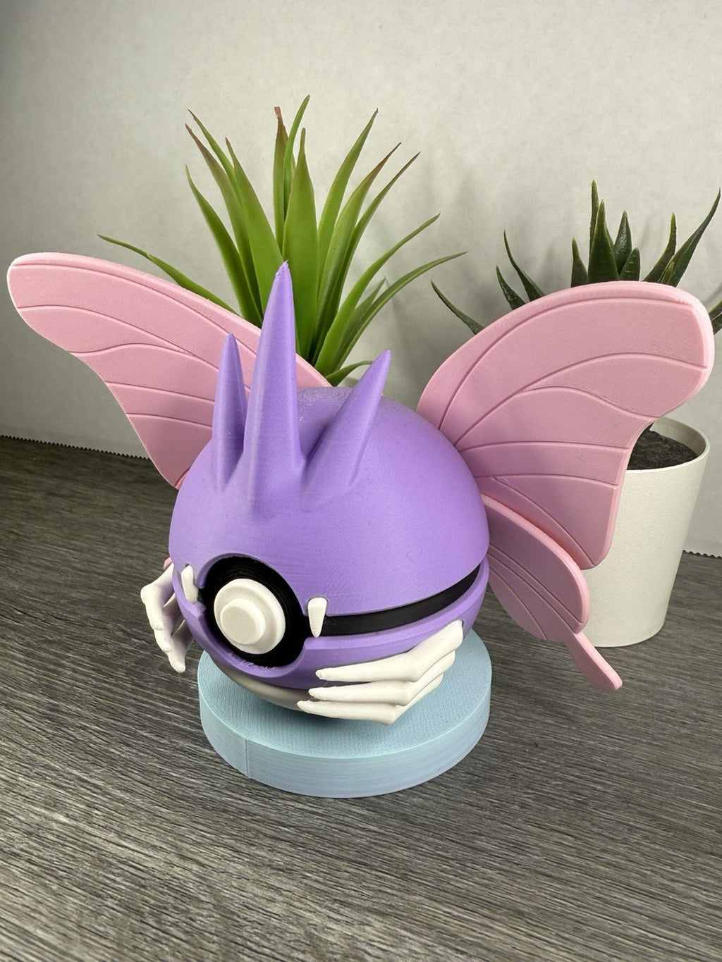 Pokemon TCG Venomoth Inspired 3D Printed Pokeball