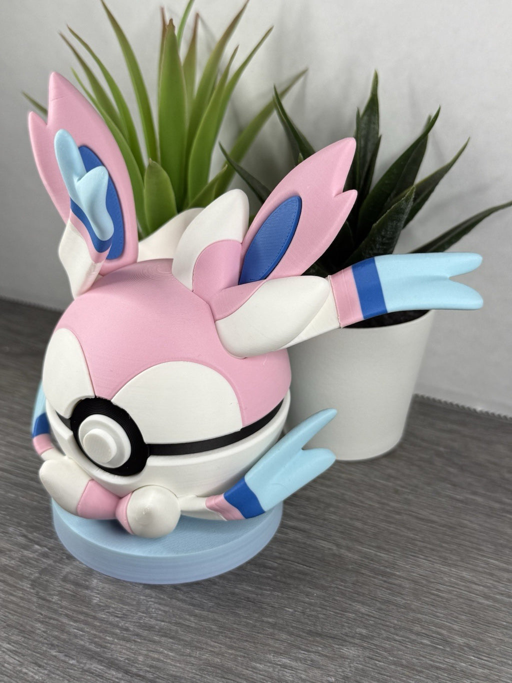 Pokemon TCG Sylveon Inspired 3D Printed Pokeball